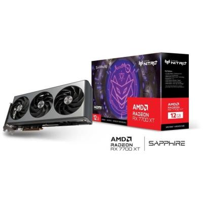 Carte Graphique SAPPHIRE NITRO+ RX 7700 XT Gaming OC 12GB - GDDR6