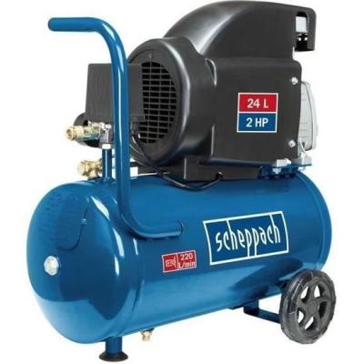Compresseur d'air horizontal Scheppach HC26 - 24L: puissant et polyvalent
