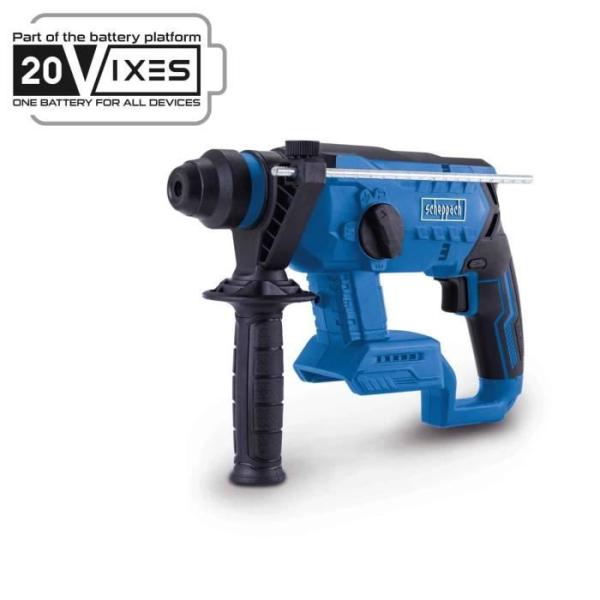 Perforateur burineur sans fil BC-RHD230-X - brushless 2,2J 5500 bpm + accessoires - SCHEPPACH 20V IXES - sans batterie ni charge