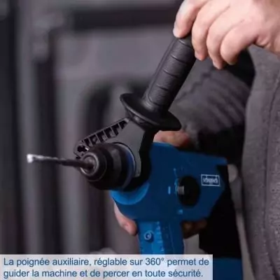 Perforateur burineur sans fil SCHEPPACH 20V - puissant et polyvalent Perforateur burineur sans fil SCHEPPACH 20V - puissant et polyvalent