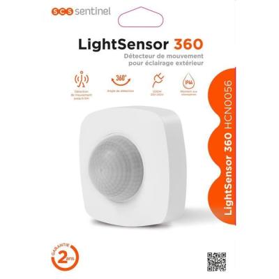 Détecteur de mouvement extérieur - LightSensor 360° - SCS SENTINEL
