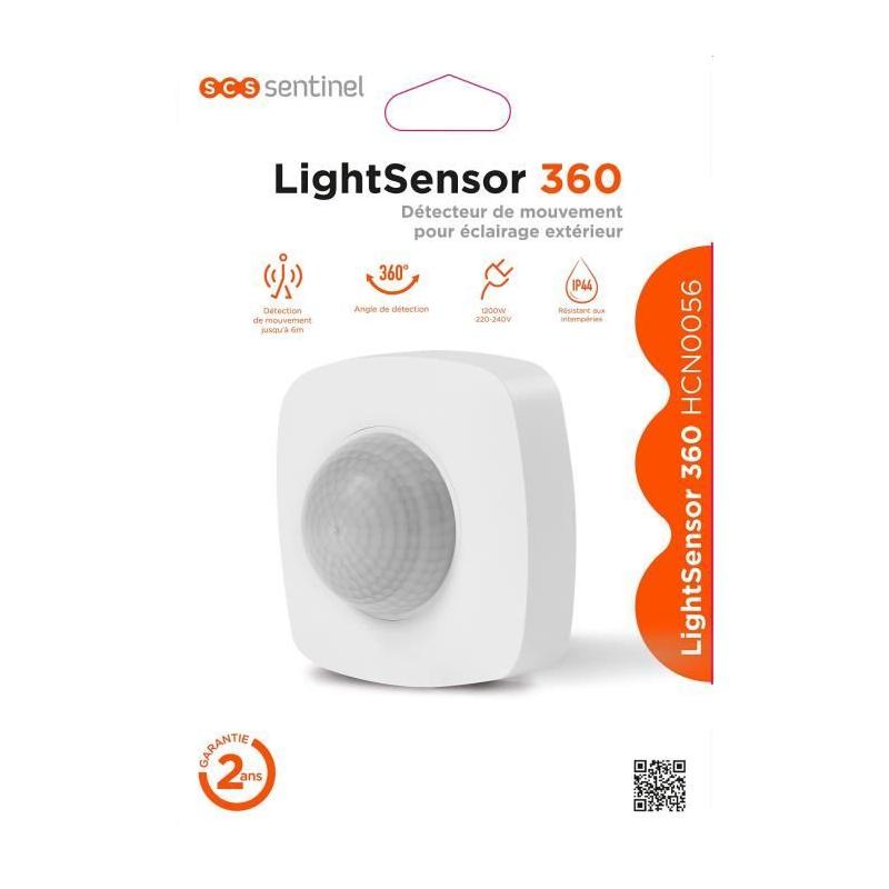 Détecteur de mouvement extérieur - LightSensor 360° - SCS SENTINEL