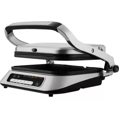 Plancha Sencor SBG6031SS: Cuisson rapide en argent