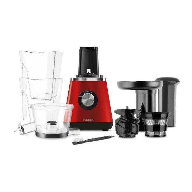 Extrait des jus savoureux avec l'extracteur lent Sencor - SSJ 4042RD