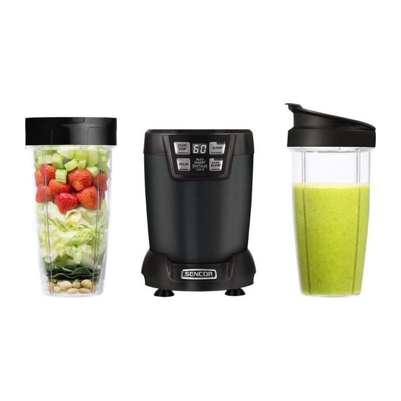 Mélangeur Smoothie Sencor SNB 6600BK - Prêt en un clin d'œil