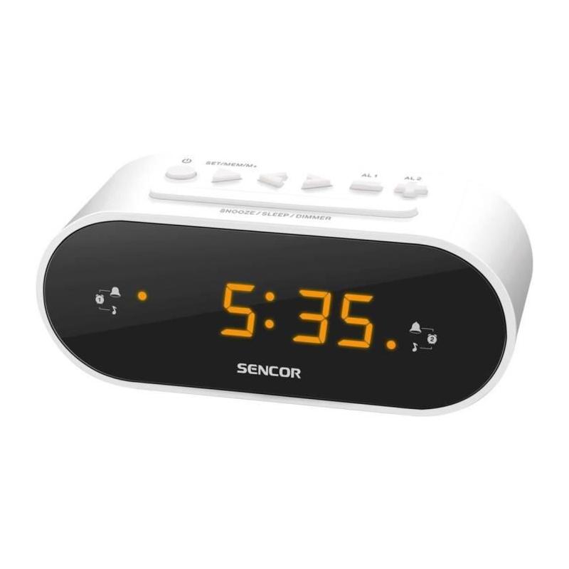 Radio-réveil Sencor SRC 1100 W - Réveillez-vous en douceur