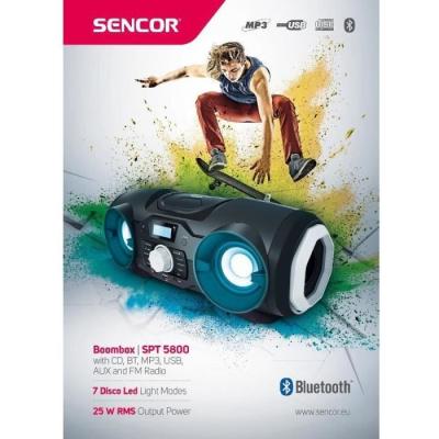 Enceinte Boombox polyvalente - Sencor - SPT 5800