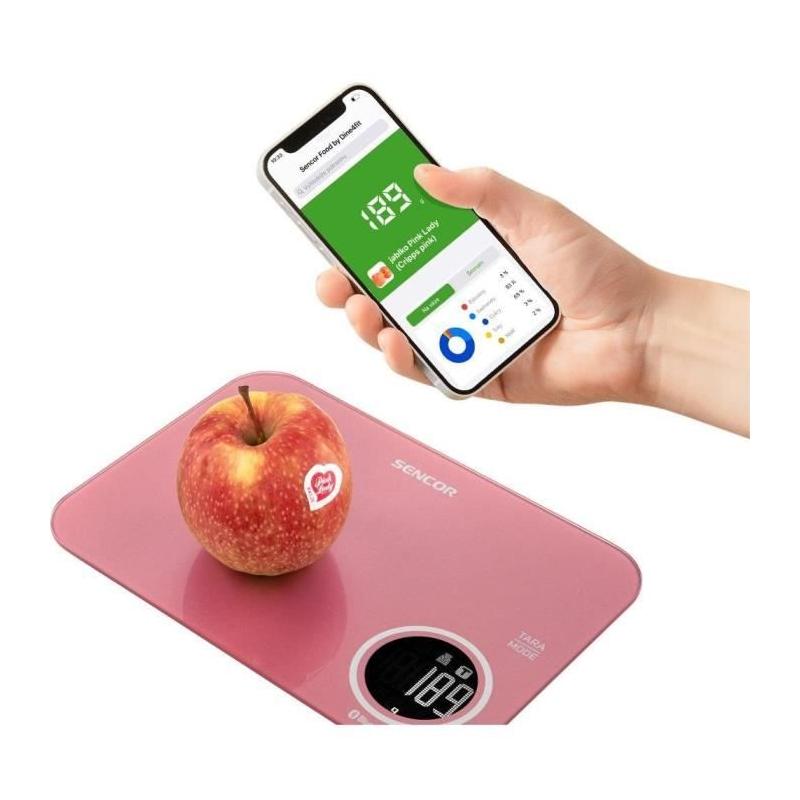 Balance de cuisine électronique Sencor SKS 7074RD - Précision au rendez-vous