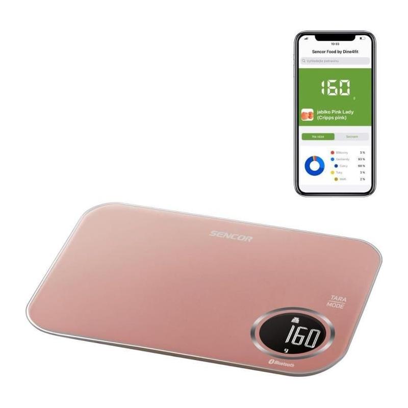 Balance de cuisine Sencor SKS 7075RS - Précision et style