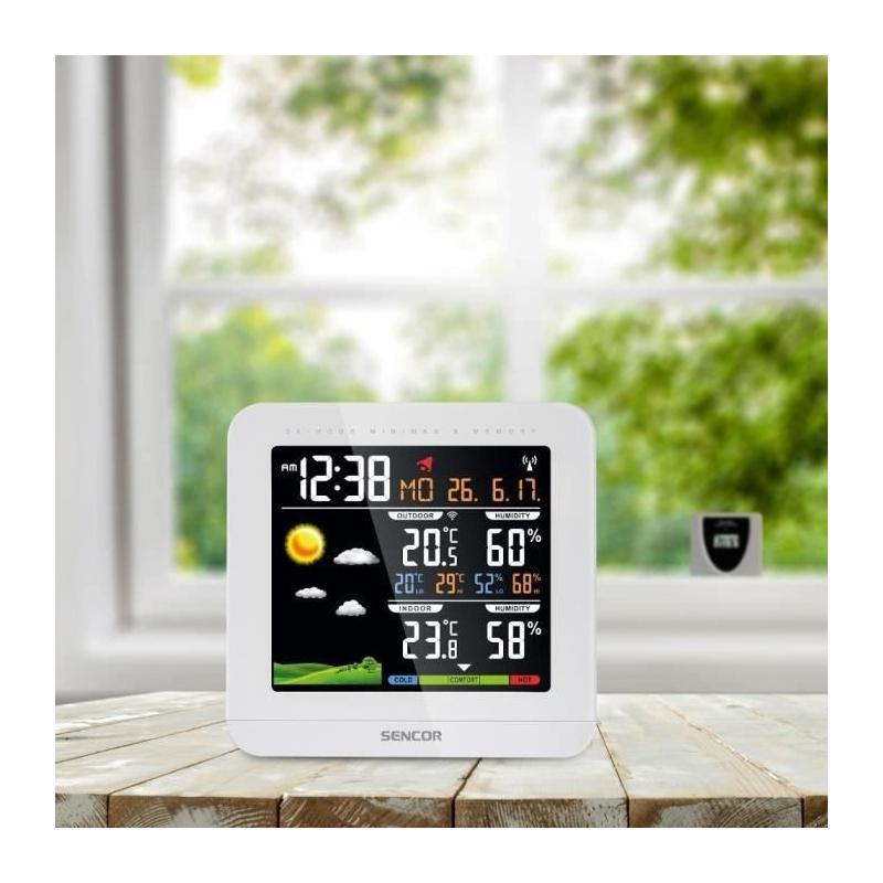 Station météo sans fil Sencor - Prévisions précises - SWS 5600