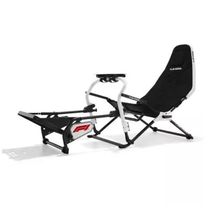 Cockpit SimRacing pliant - PLAYSEAT Challenge DD - F1 Edition - Blanc et noir