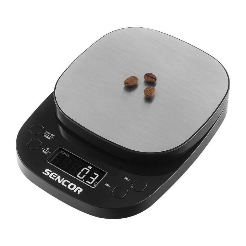 Balance de cuisine Sencor SKS 0804BK - Précision et élégance