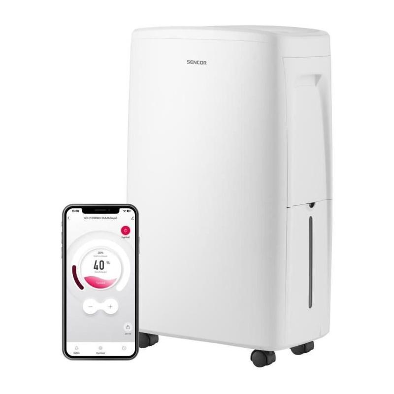 Éliminez l'humidité avec le Déshumidificateur Sencor SDH 1028WH