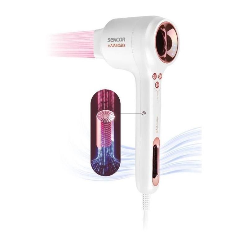 Puissant sèche-cheveux ARTEMISS de Sencor - SHD 9100RS
