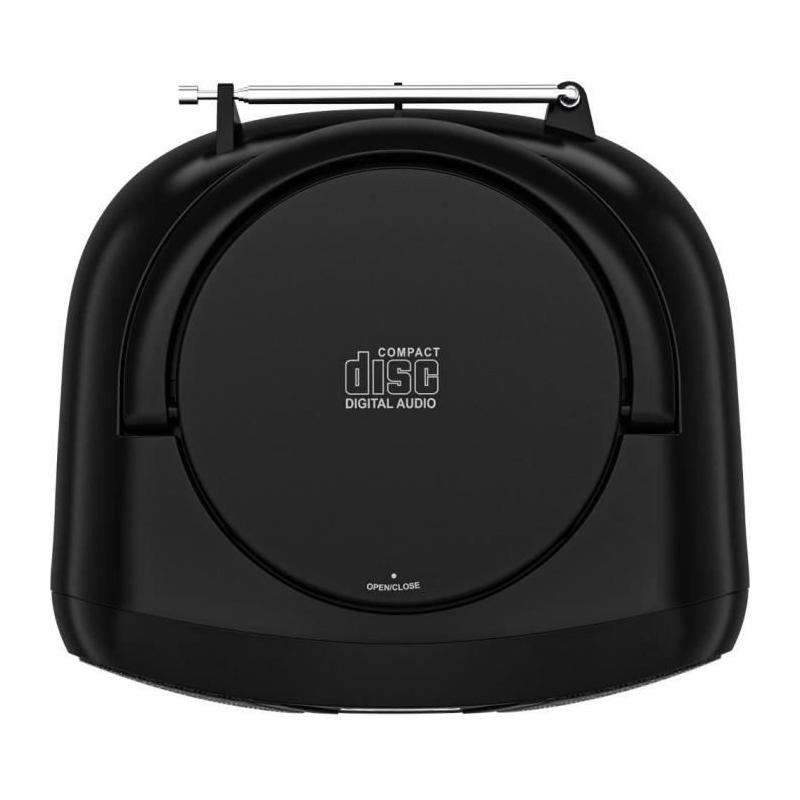 Boombox polyvalent avec lecteur CD, Bluetooth, MP3, USB, AUX et radio FM