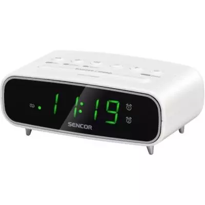 Radio-réveil Sencor SRC 2600 W - Réveillez-vous en toute élégance!