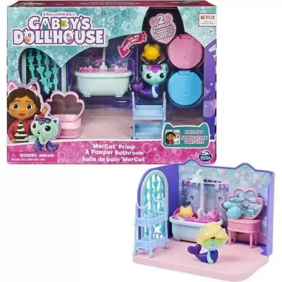 Gabby et la Maison Magique: La Salle de Bain de Marine - Figurine et Accessoires