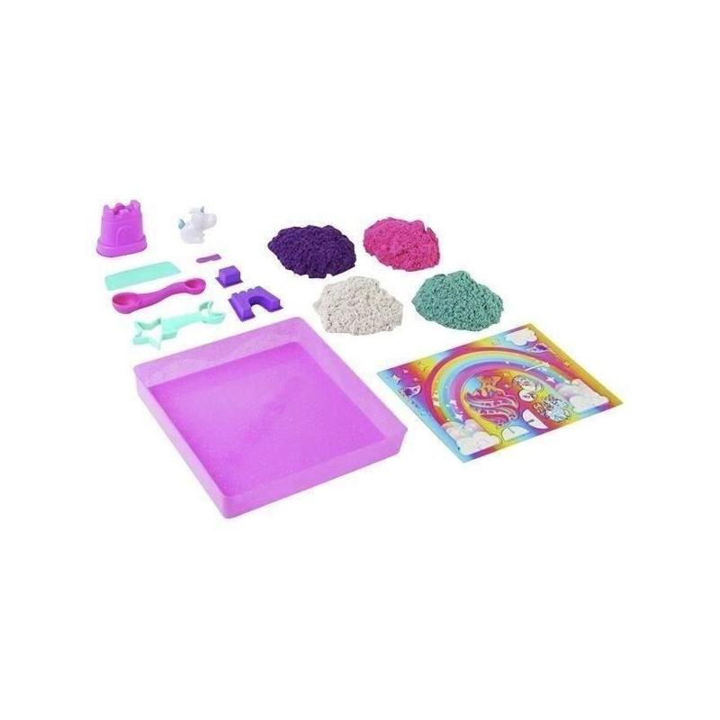 Coffret licornes 907g Kinetic Sand: jeu de sable magique