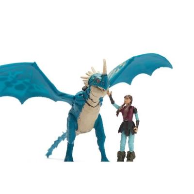 Figurine miniature Spin Master pack dragon et viking 25 cm - Tempête