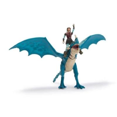 Figurine miniature Spin Master pack dragon et viking 25 cm - Tempête