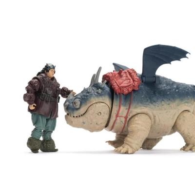 Figurine miniature Dragon et Viking 25 cm: SPIN MASTER PACK GRONK