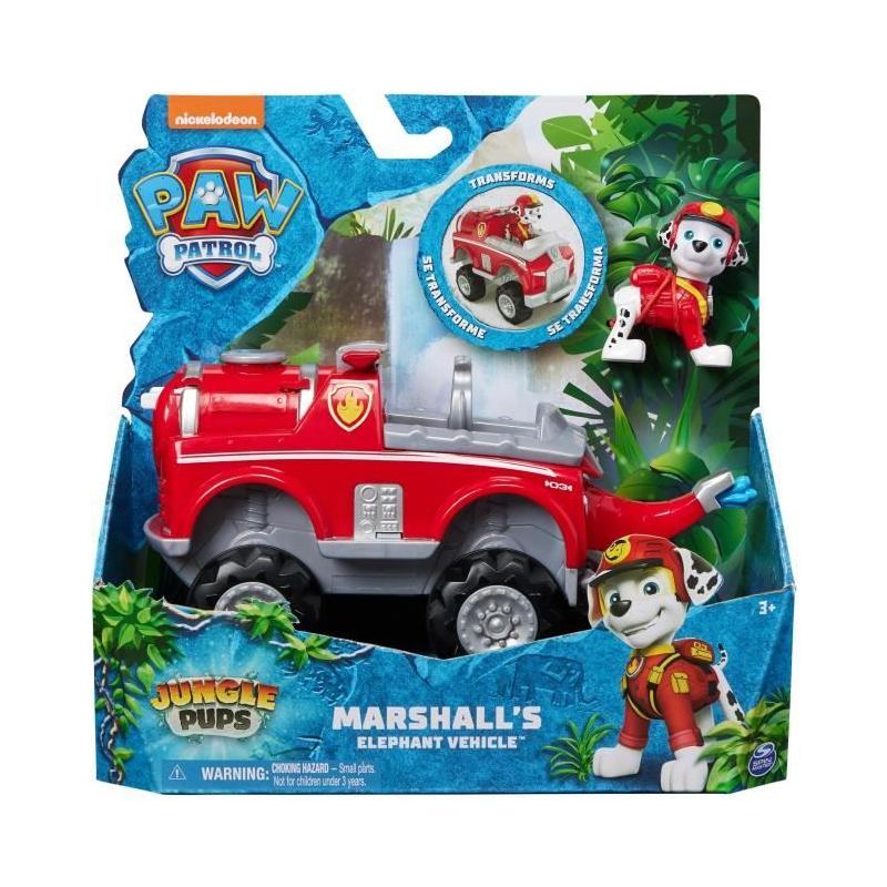 Ensemble SPIN MASTER CAMION + FIGURINE Marcus Jungle Pups