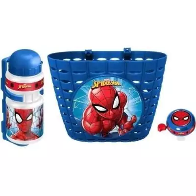 Ensemble vélo Spider-Man pour enfant dès 3 ans - Bleu et Rouge