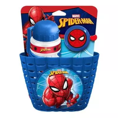 Ensemble vélo Spider-Man pour enfant dès 3 ans - Bleu et Rouge