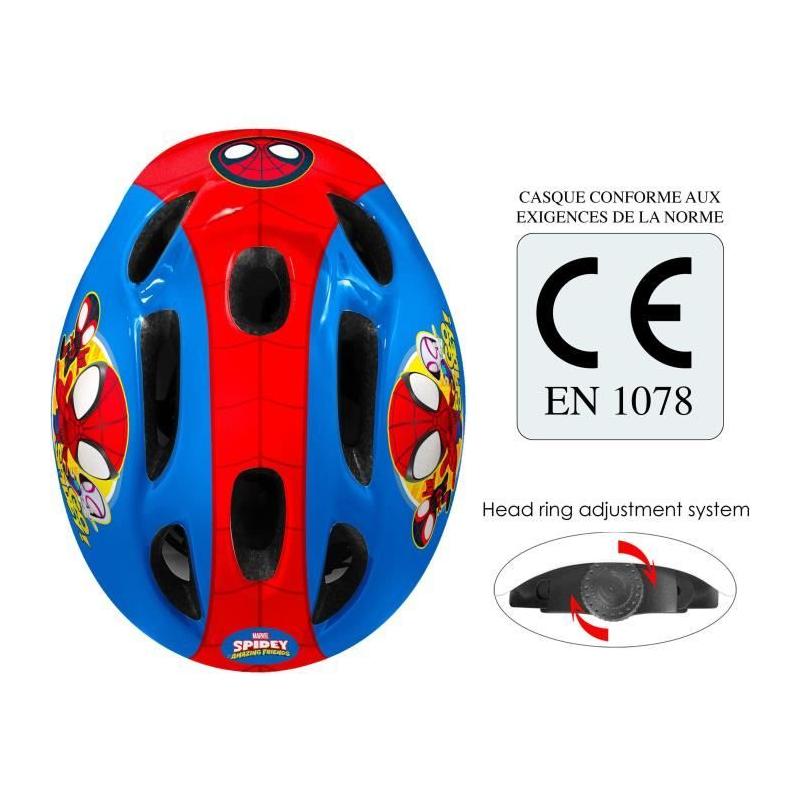 Casque de vélo STAMP Spidey - Confort ajustable!
