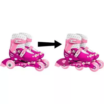 Patins en Ligne DISNEY PRINCESSES 2en1 Triskate Taille 27-30
