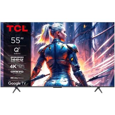 TCL 55T8B - TV QLED 55" 4K 144Hz HDR10+ Google TV