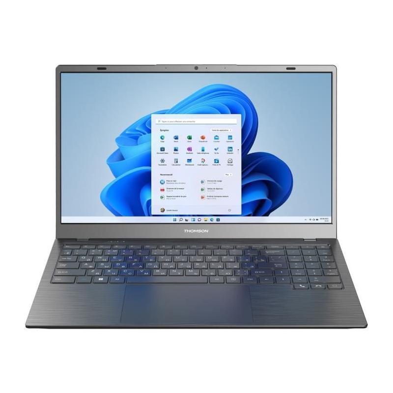 PC Portable Notebook Thomson Neo15 15,6 FHD Core i3-10110U RAM 8Go 256Go SSD Windows 11 Noir AZERTY