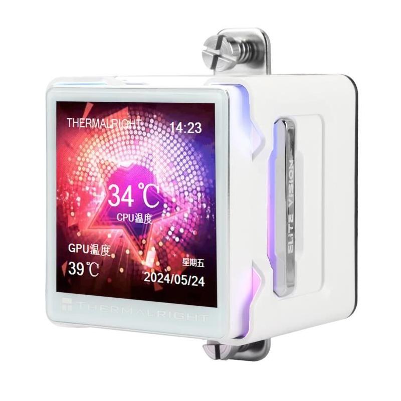 Refroidissement CPU: Thermalright Elite Vision 360 ARGB Blanc