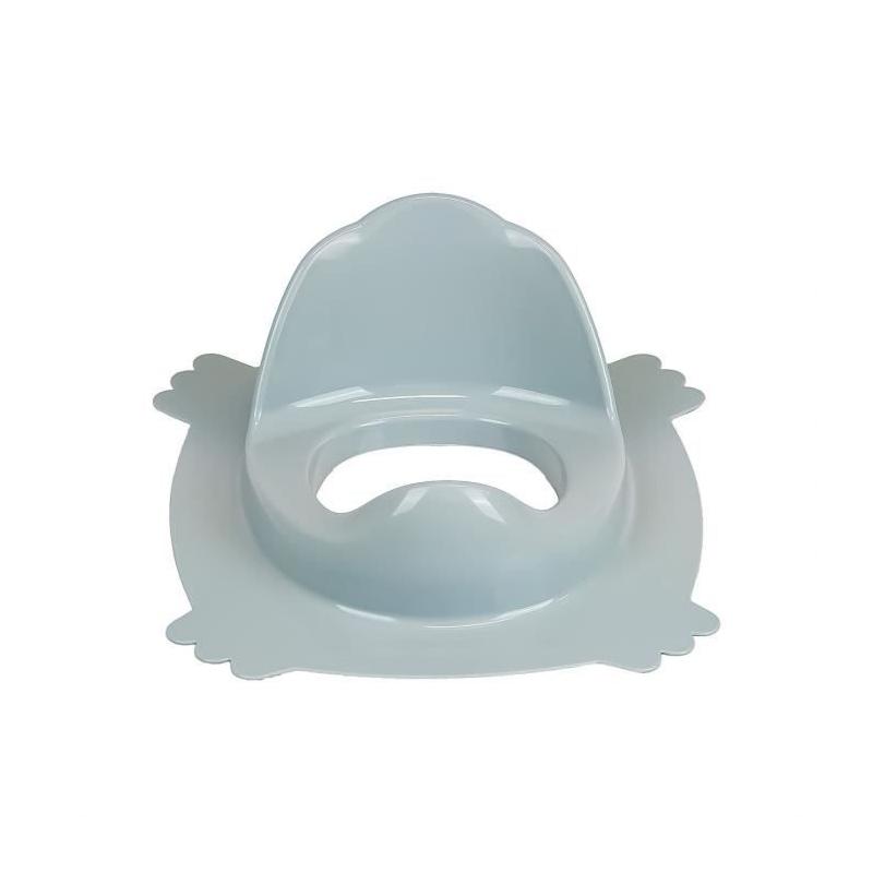 Réducteur WC Luxe Gris Charme - Confort pour Bébé!