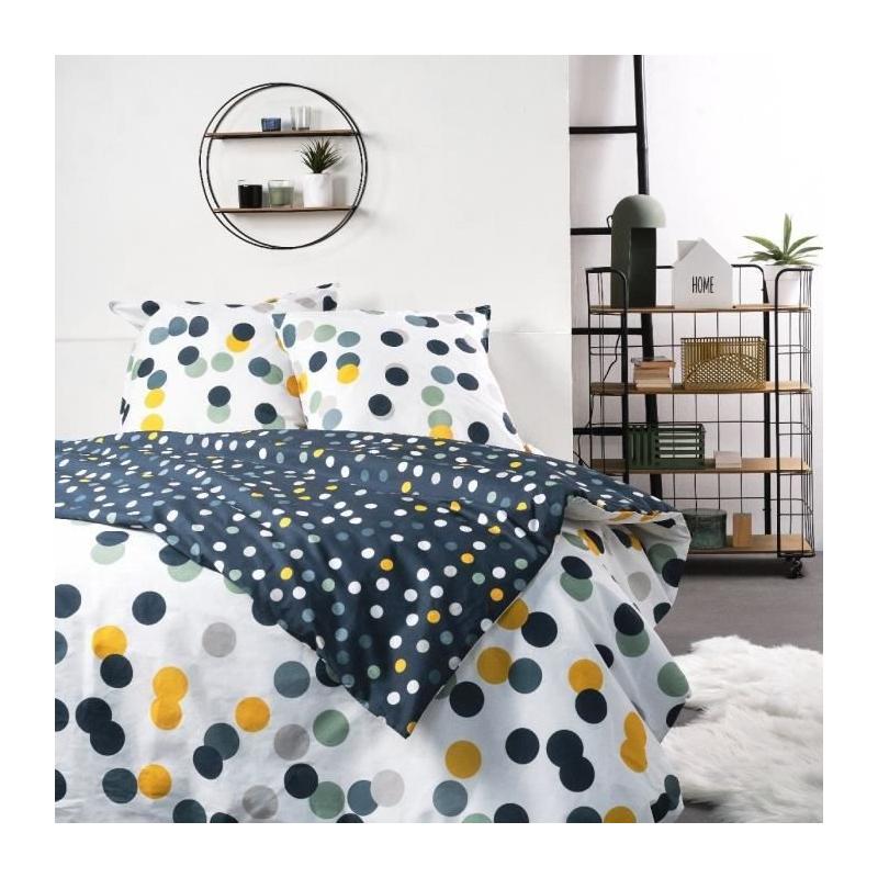 Parure de lit TODAY Sunshine 11.59 - 220x240 cm - Imprimé pois