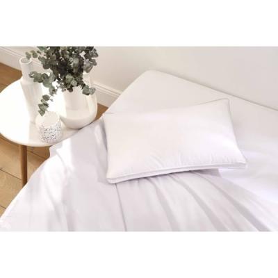 Oreiller mémoire de forme 40x60cm - Confort souple - Blanc