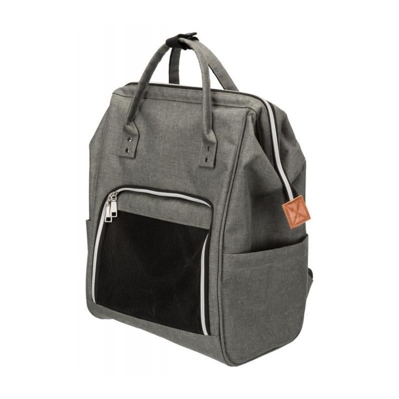 Sac de transport TRIXIE pour petits chiens - Gris - 32x42x22 cm