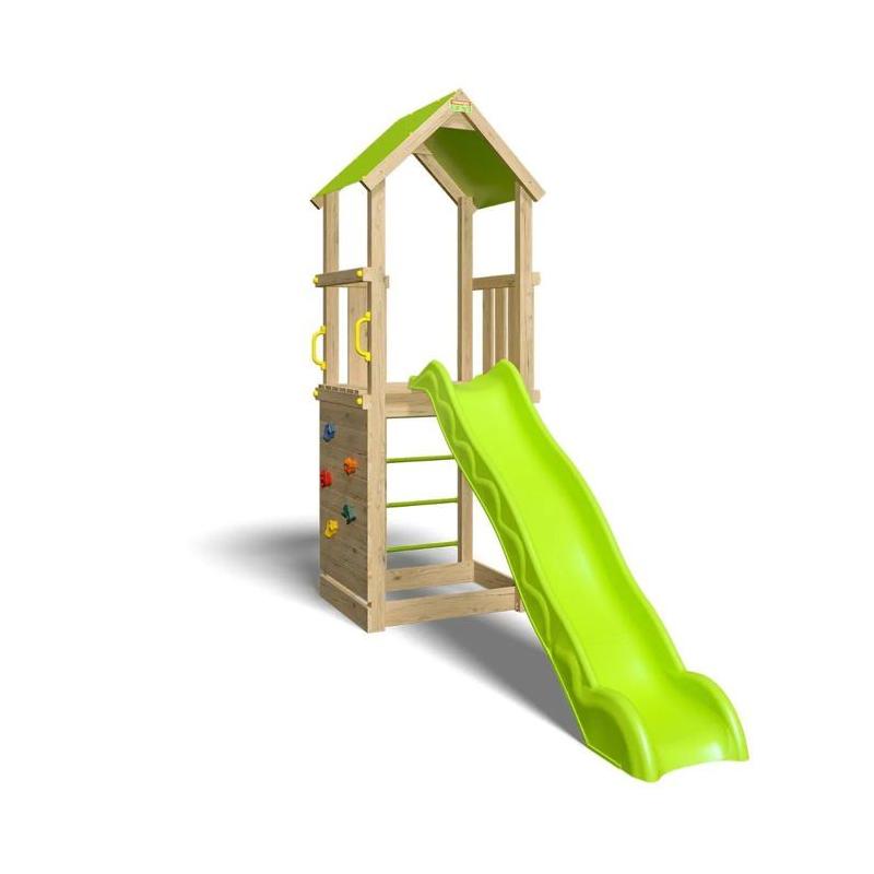 Station de jeux en bois SUNNY XPERIENCE - Amusement pour 5 enfants