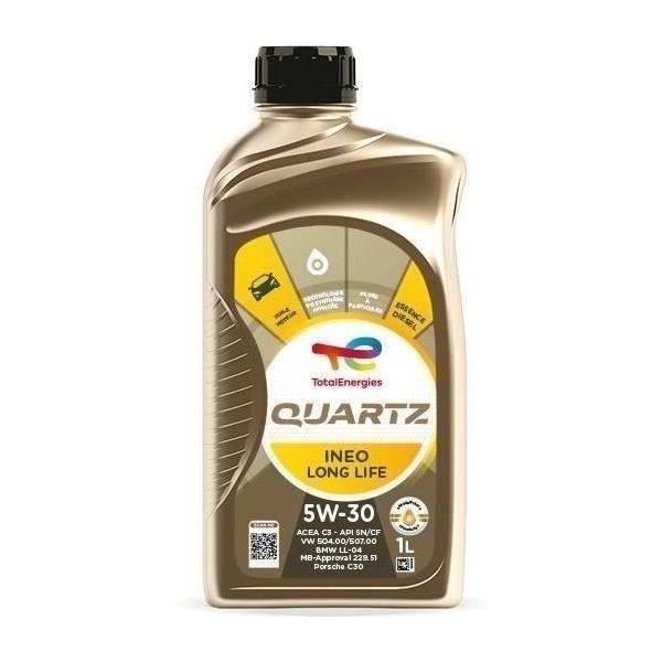 Huile moteur - TotalEnergies - Quartz Ineo Long Life 5W-30 - 1L