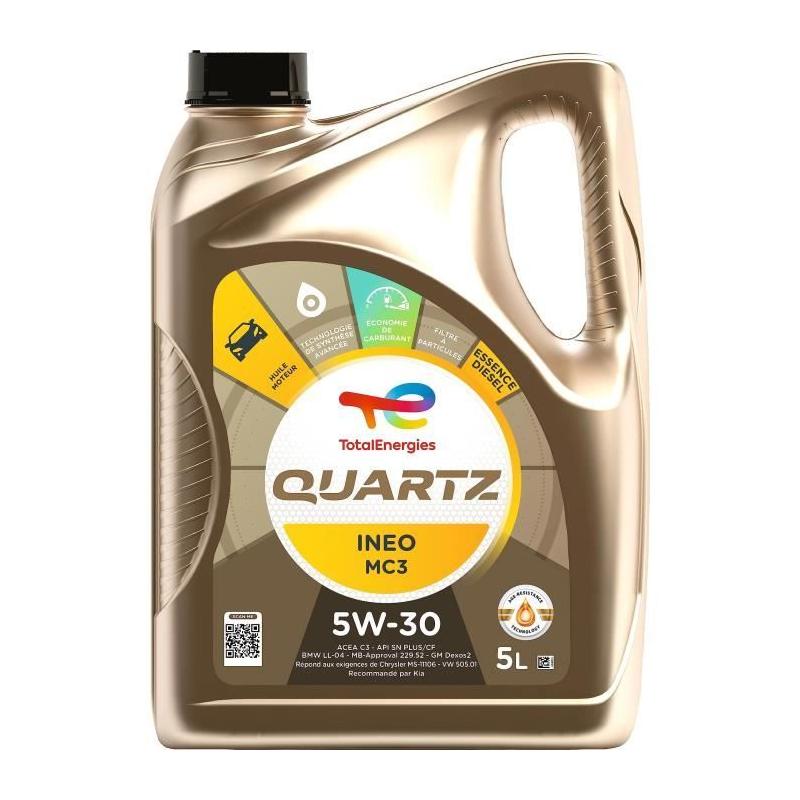 Huile moteur TOTALENERGIES Quartz Ineo MC3 5W-30 - 5L