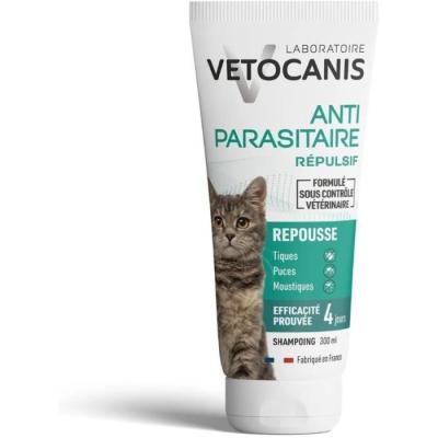 Shampoing anti-puces - VETOCANIS - Protection anti-parasites