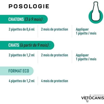 Protégez votre chat avec VETOCANIS - Pipettes anti-parasites efficaces