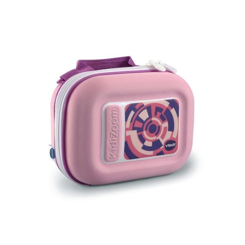 Étui rose pour KidiZoom : accessoire ludique pour appareils photos et vidéos