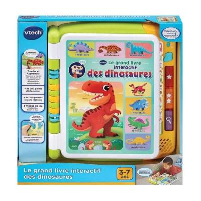 Découvrez les dinosaures avec le livre interactif VTECH!