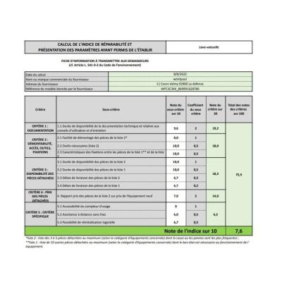 Lave-vaisselle Whirlpool WFC3C34X: performant et silencieux