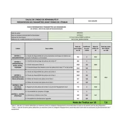 Lave-vaisselle Whirlpool WFC3C34X: performant et silencieux Lave-vaisselle Whirlpool WFC3C34X: performant et silencieux