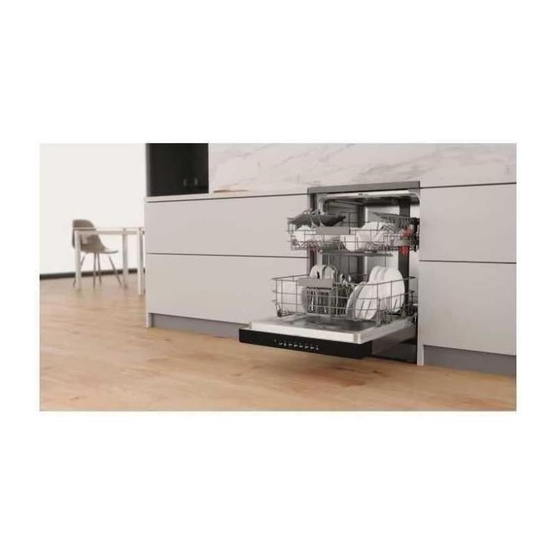 Lave-vaisselle Whirlpool WFC3C34X: performant et silencieux