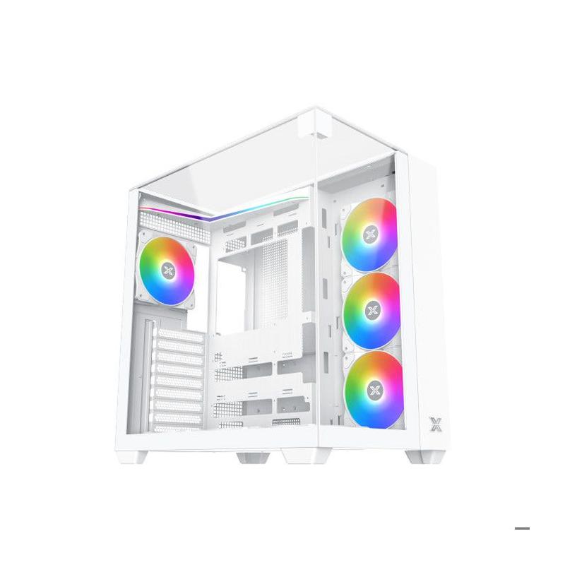 Boîtier PC Xigmatek Aqua V Blanc - Élégance et performance