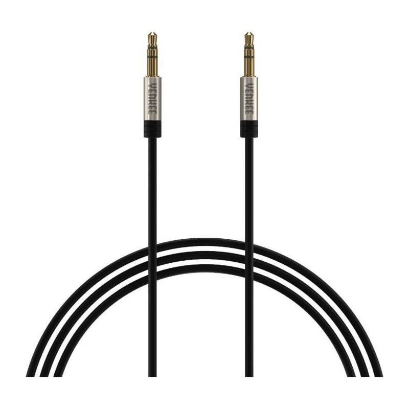 Câble Jack M/M 1m - Connexion audio haute qualité
