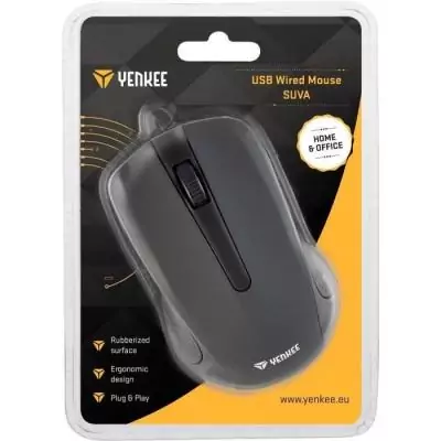 Souris Yenkee Suva Noir - Style et Performance pour Gaming Souris Yenkee Suva Noir - Style et Performance pour Gaming
